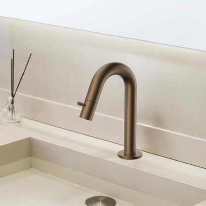 Stria Koudwaterkraan Gebogen Uitloop Zonder Afvoerplug - Luxurysanitair