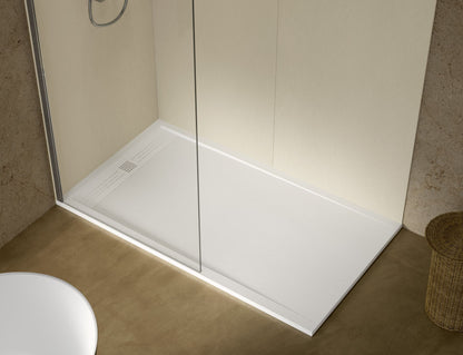 Aloni Elite Douchebak Composiet 180x90x3cm - Luxurysanitair