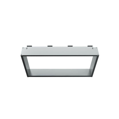 Opbouwnis Voor Douchewabd 4 Handdoekhaken Aluminium  60x30x8cm - Luxurysanitair
