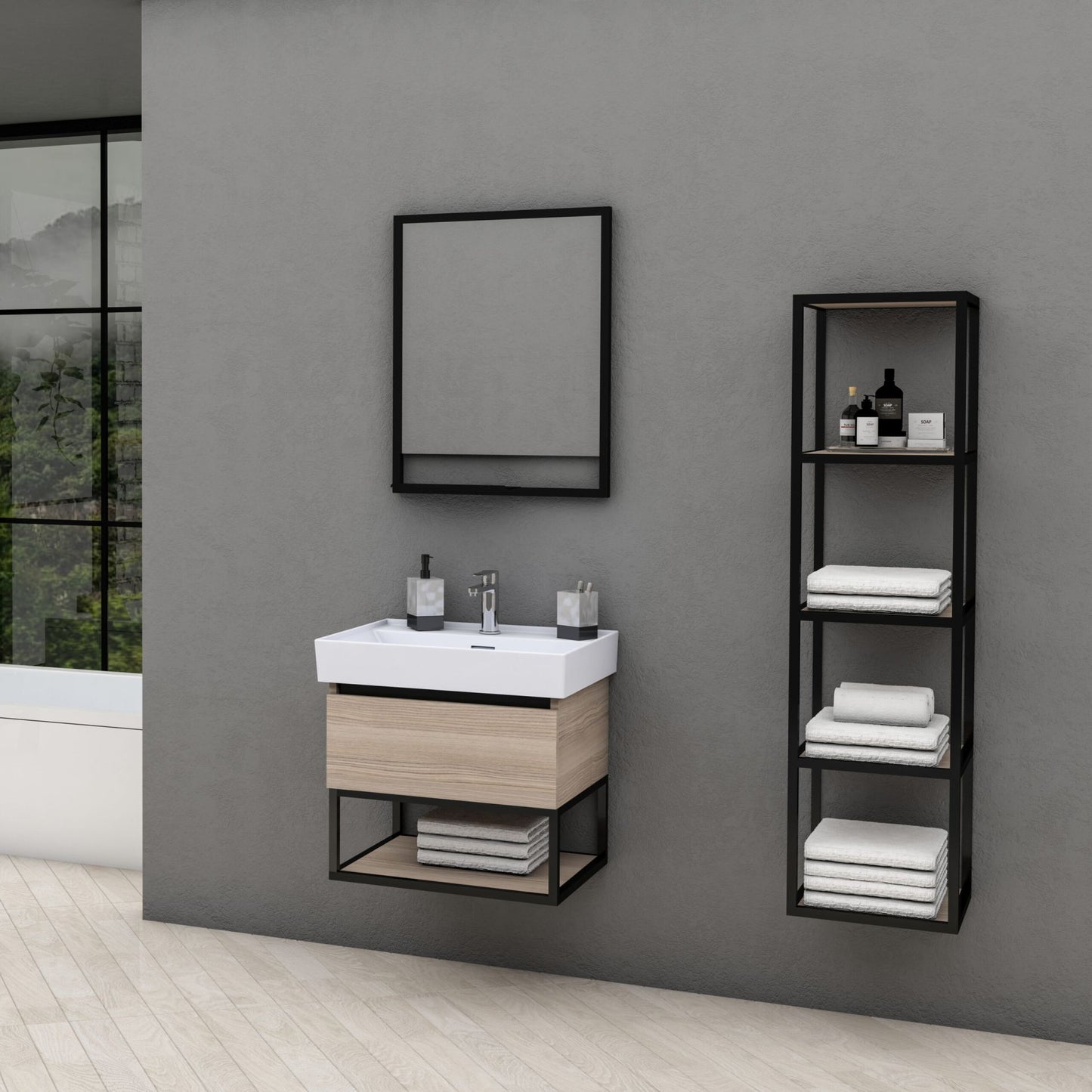 Aloni Sharp Onderkast (60cm) - Luxurysanitair