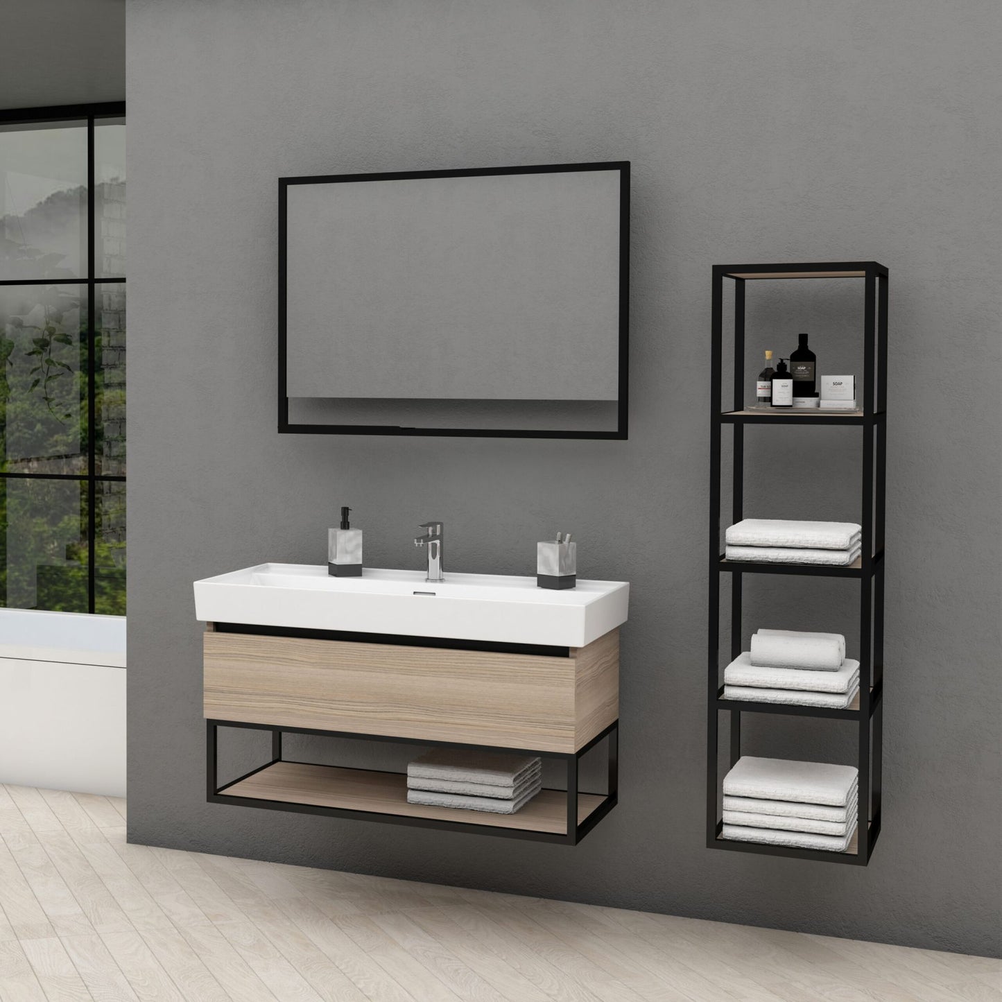 Aloni Sharp Onderkast (100cm) - Luxurysanitair