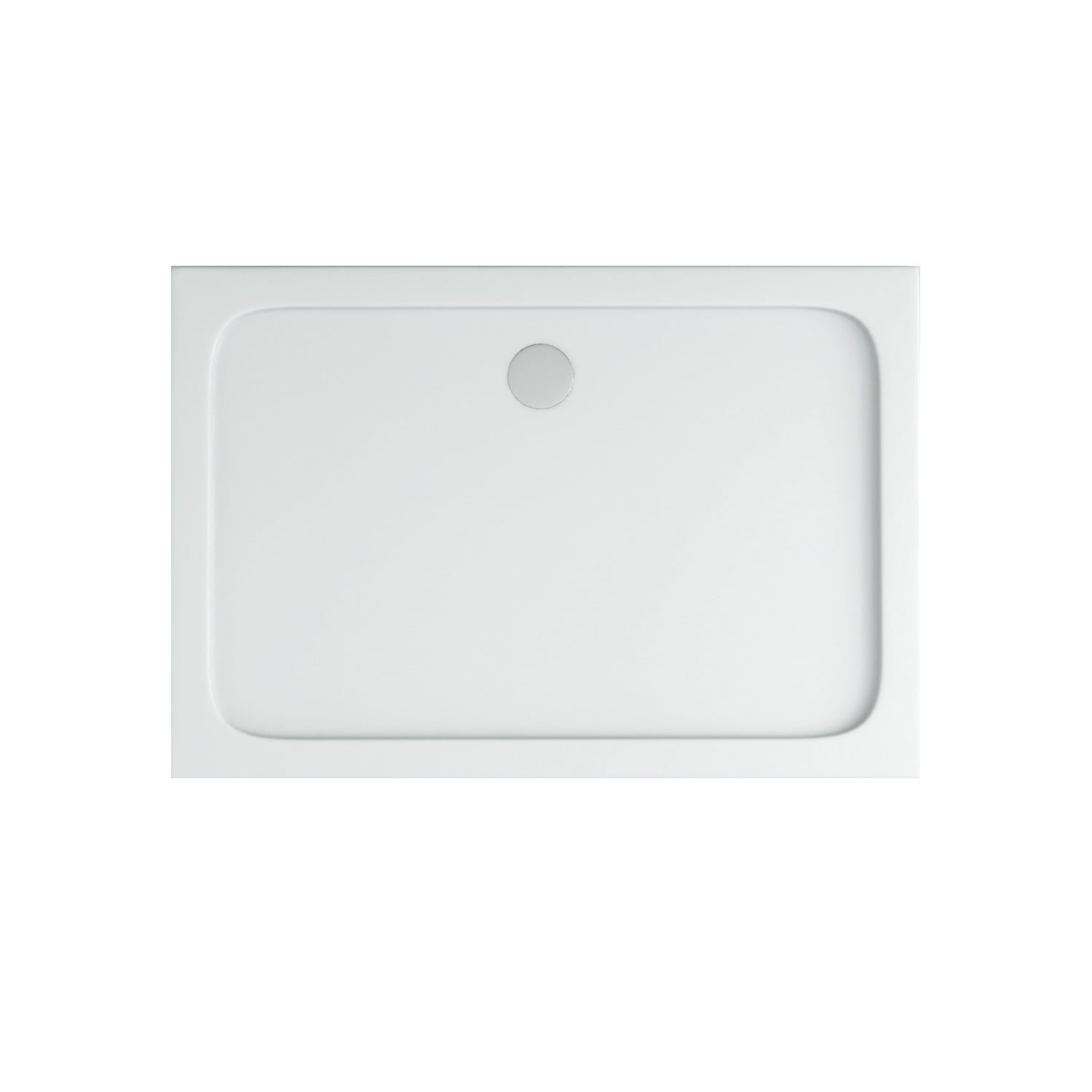 Aloni Rechthoekige Acryl Douchebak 120x80x4cm - Luxurysanitair