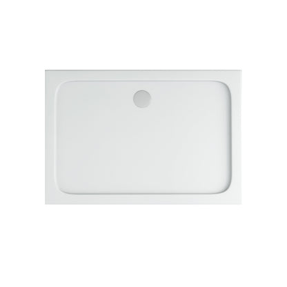 Aloni Rechthoekige Acryl Douchebak 120x80x4cm - Luxurysanitair