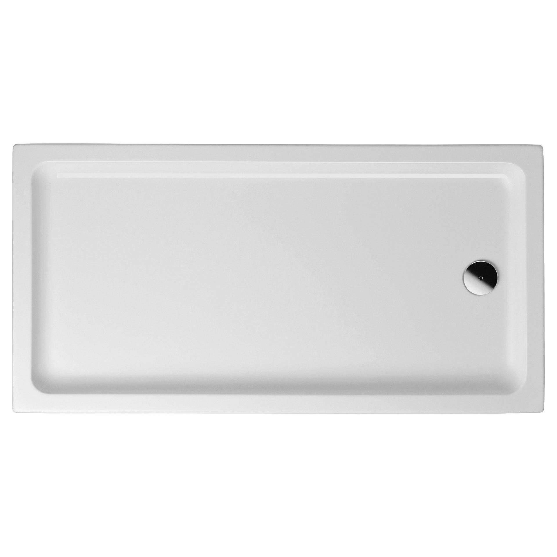 Aloni Douchebak Rechthoek Acryl 120x90x4cm Glanzend Wit - Luxurysanitair