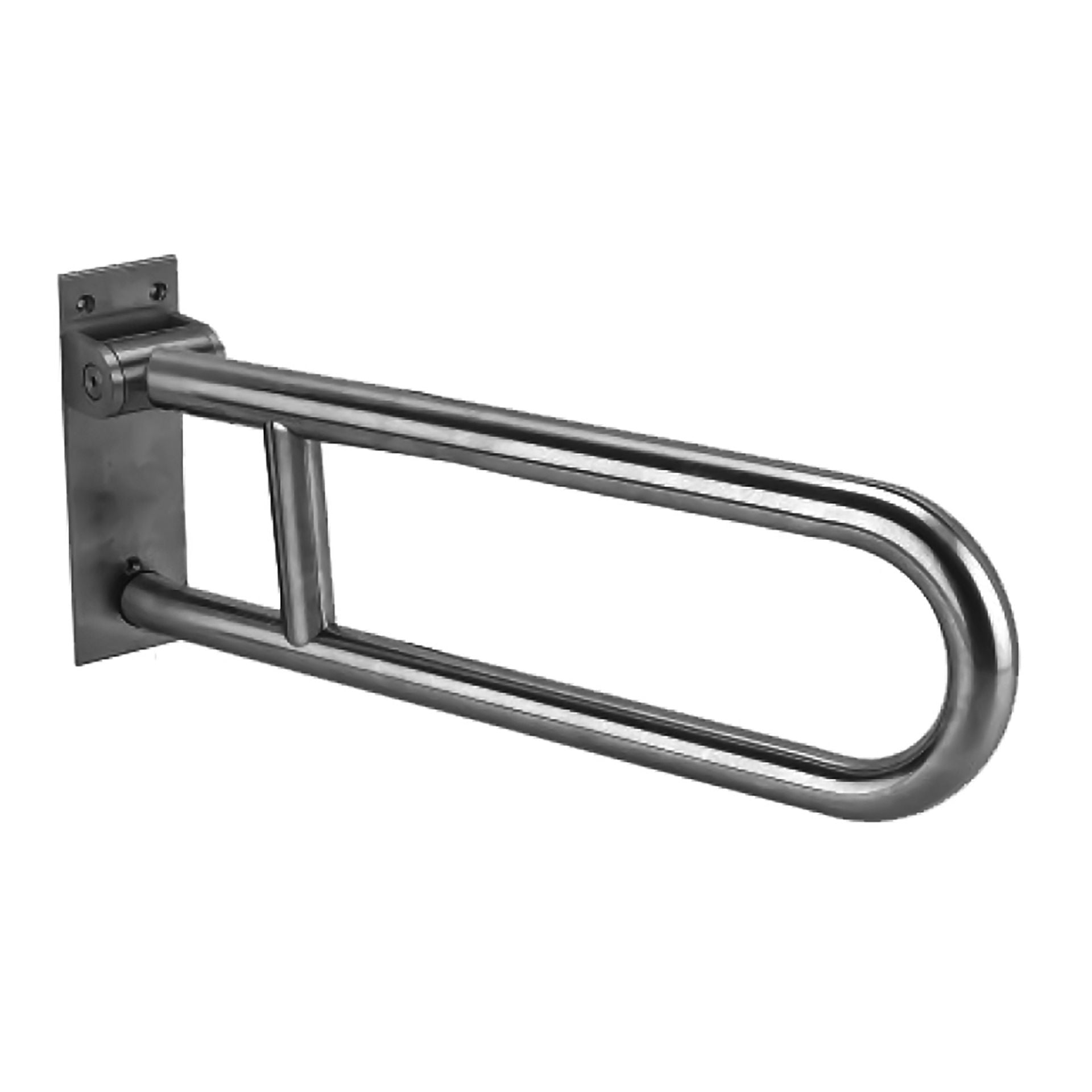 Creavit Wandgreep Gebogen Roestvrij Staal L:70cm - Luxurysanitair