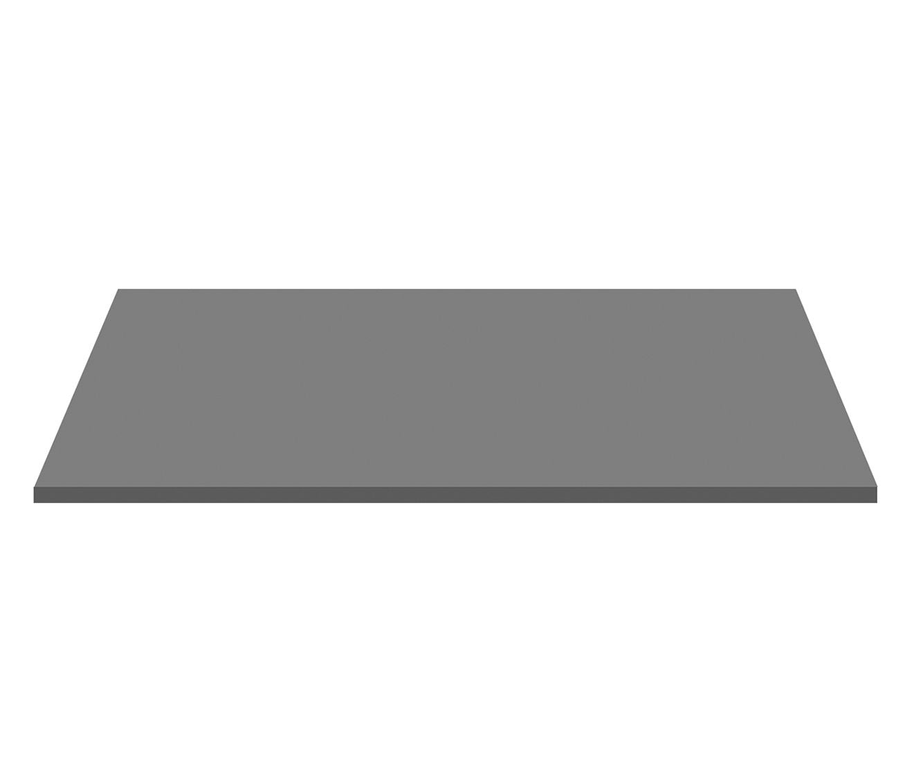 Aloni Wastafeltablet MDF 152.4x45.5x2.6cm - Luxurysanitair