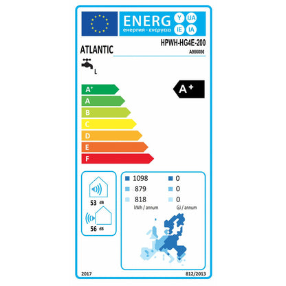 Warmtepompboiler Monobloc 200 Liter - Explorer V4 - Luxurysanitair
