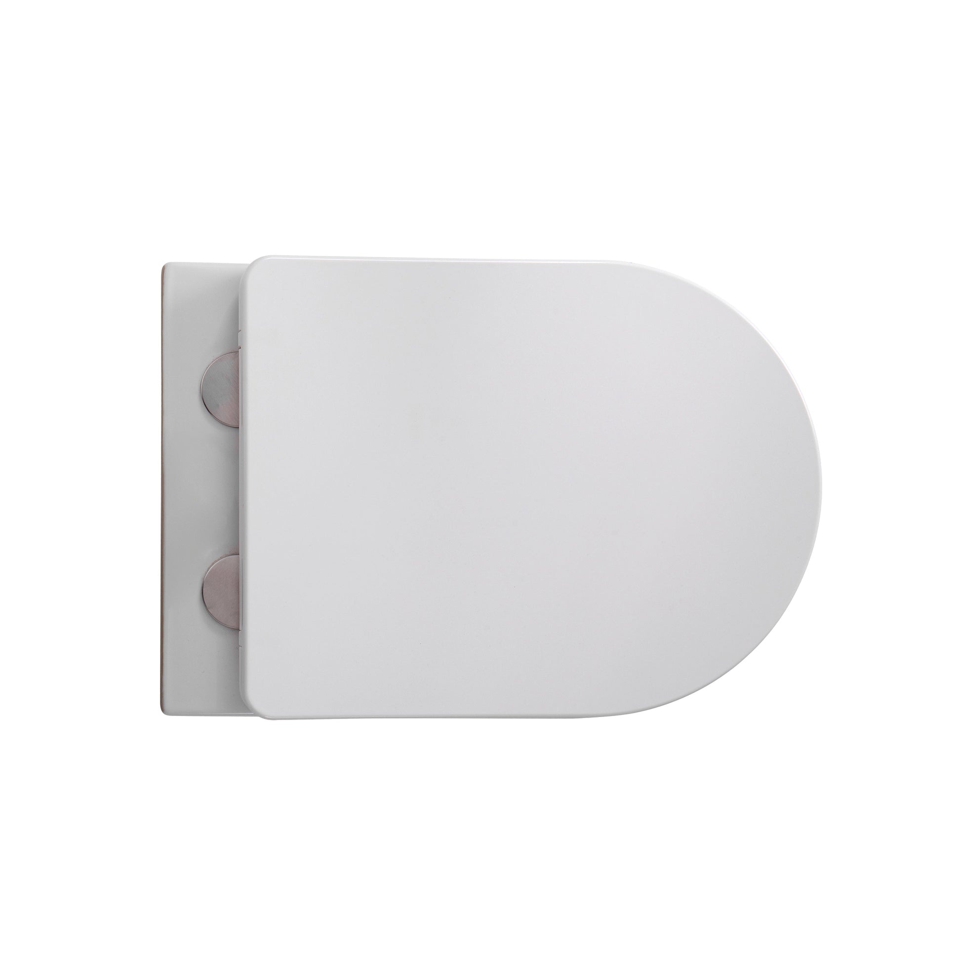 MUFFLY HANGTOILET MET RIBBEL - RANDLOOS - TORNADO FLUSH - MET ZITTING - DUROPLAST - SOFT CLOSE - QUICK RELEASE - KERAMIEK - 36,5X52X34,6 CM - GLANZEND WIT