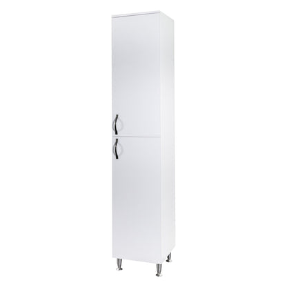 ALONI ALECO KOLOMKAST RECTHS - STAAND - 2 DEUREN - 35X190X35CM - WIT