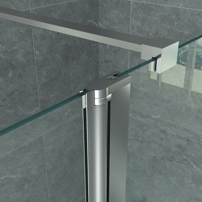 Aloni Draaibare Zijwand 8mm 60x200cm - Luxurysanitair