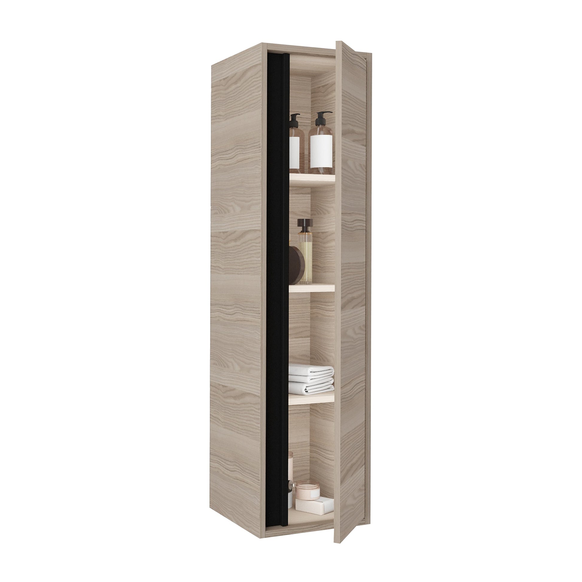 ALONI SHARP KOLOMKAST (135CM) - HAZELNOOT