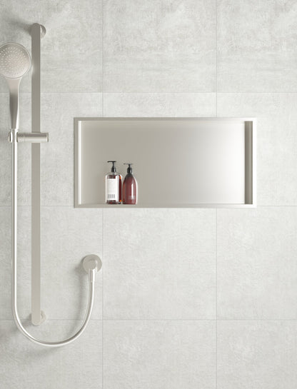 ALONI INBOUWNIS (300X600X70MM) - GEBORSTELD RVS