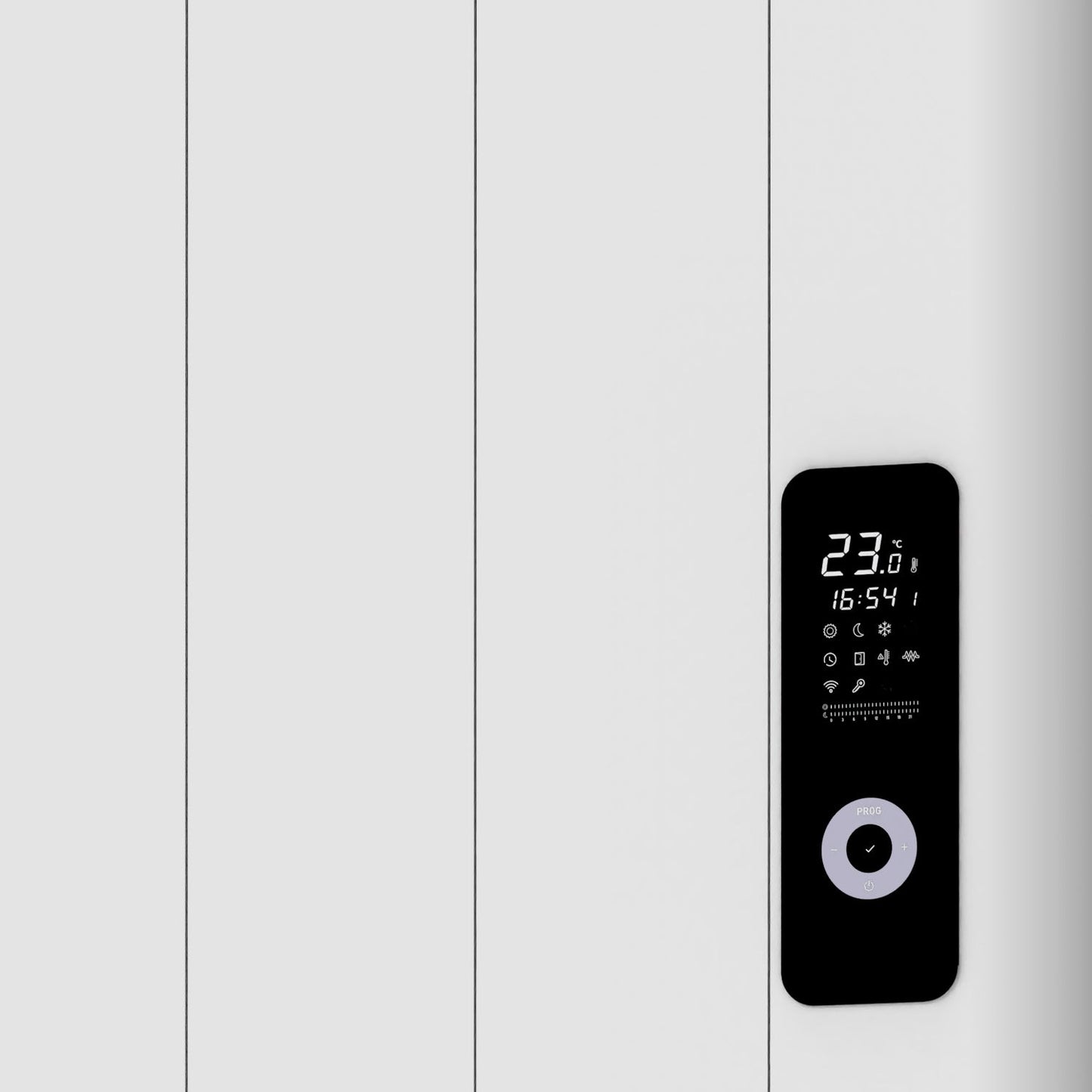 ELEKTRISCHE RADIATOR WIT / MUUR MET STEKKER+ WIFI PROGRAM 2000W