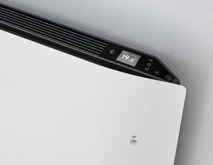 ELEKTRISCHE RADIATOR WIT MUUR MET STEKKER+ PROGRAM 2000W-BxH:119x56,5