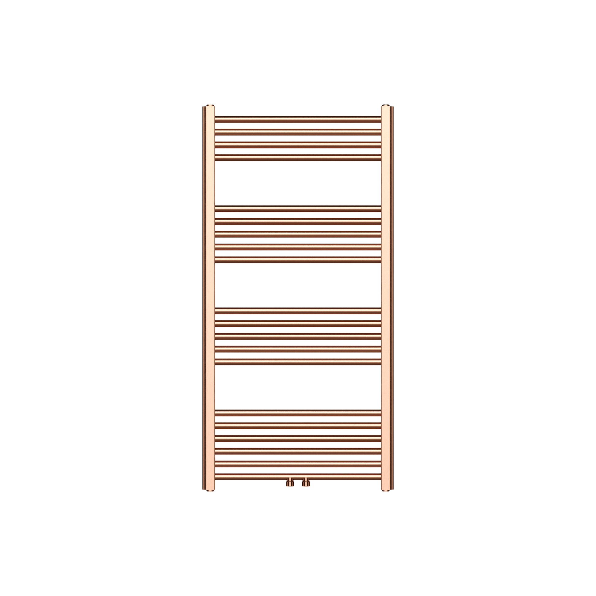 BELRAD HANDDOEKDROGER - LINKS-RECHTS/MIDDENAANSLUITING - 414 WATT - 1200X600CM - GEBORSTELD KOPER