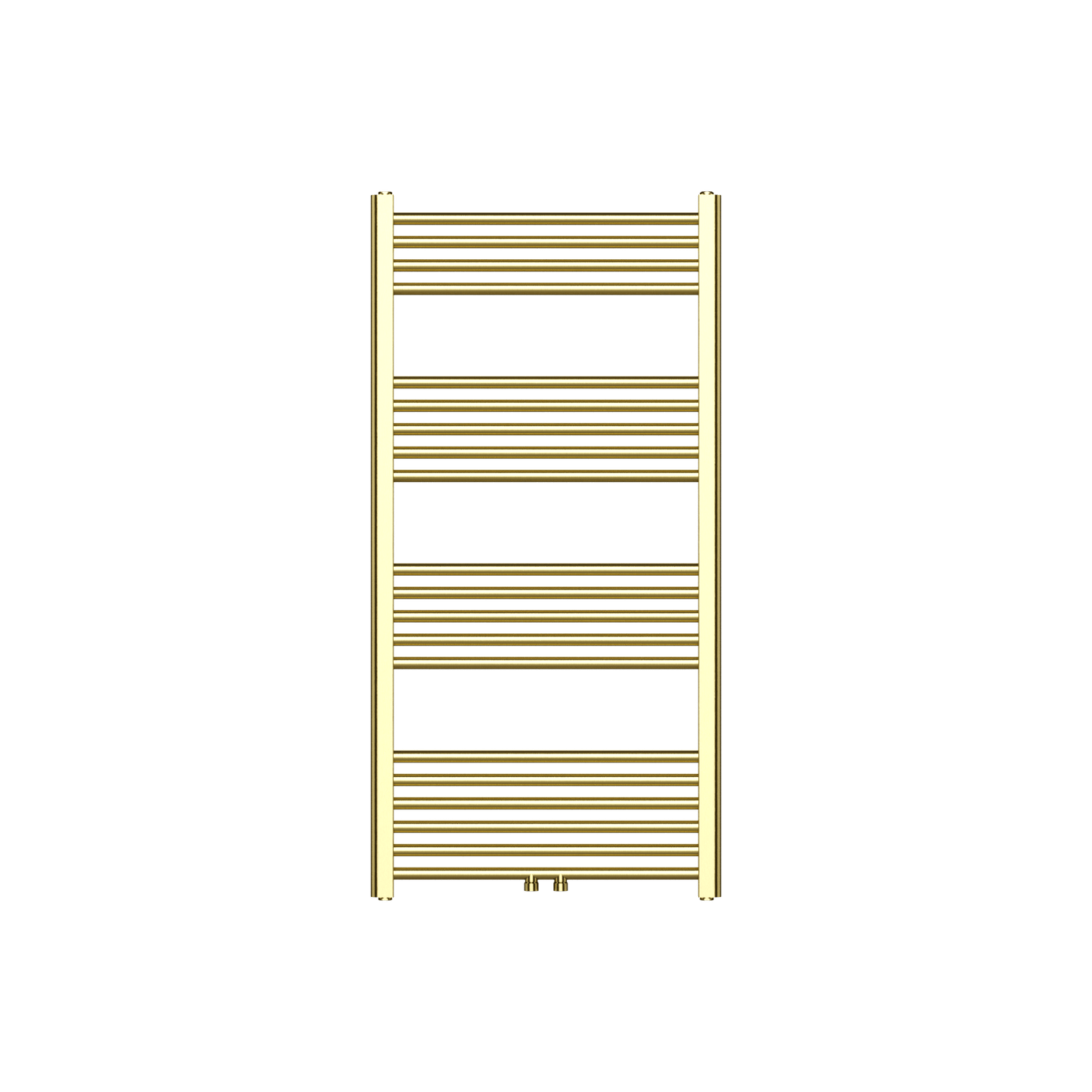 BELRAD HANDDOEKDROGER - LINKS-RECHTS/MIDDENAANSLUITING - 414 WATT - 1200X600CM - GEBORSTELD GOUD