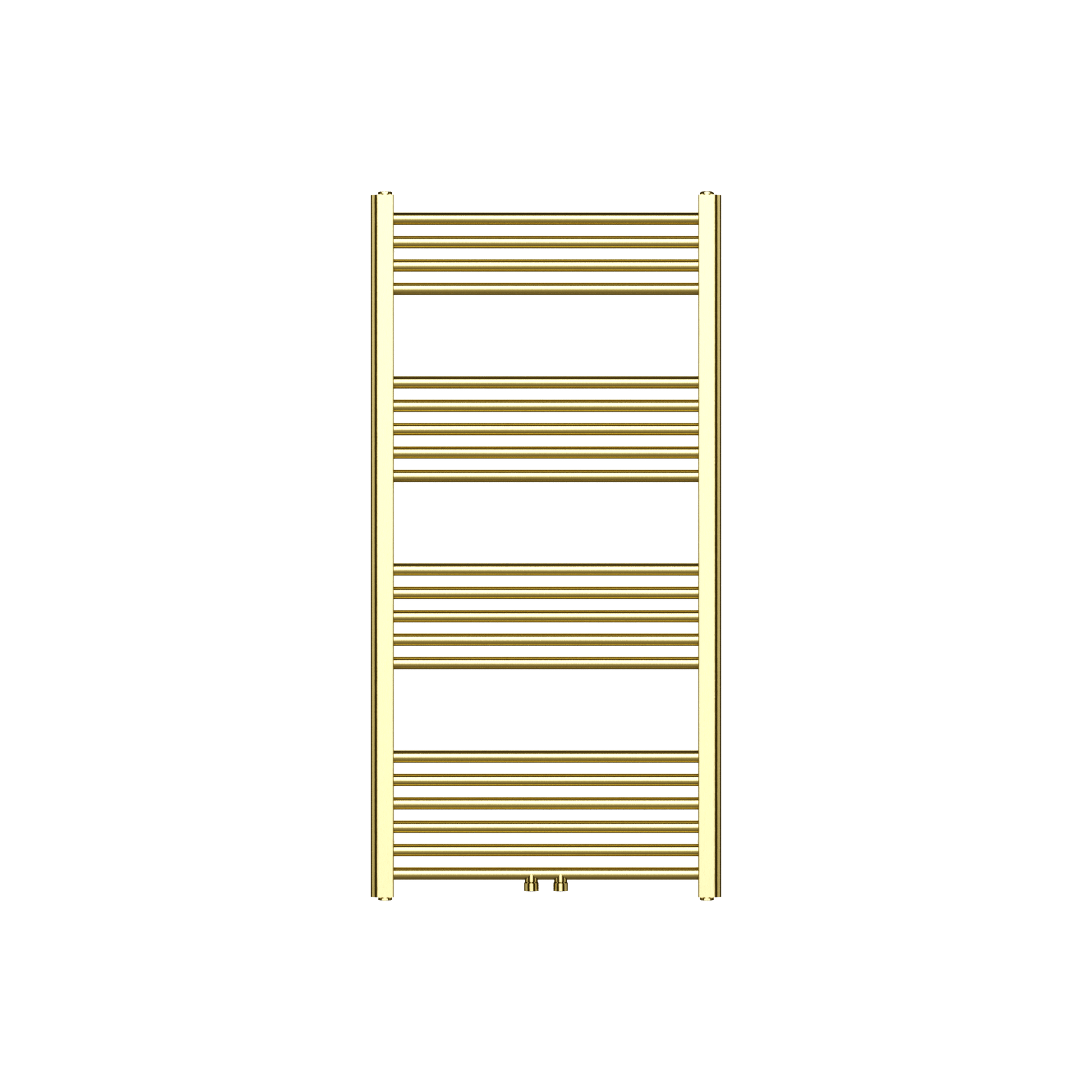 BELRAD HANDDOEKDROGER - LINKS-RECHTS/MIDDENAANSLUITING - 414 WATT - 1200X600CM - GEBORSTELD GOUD