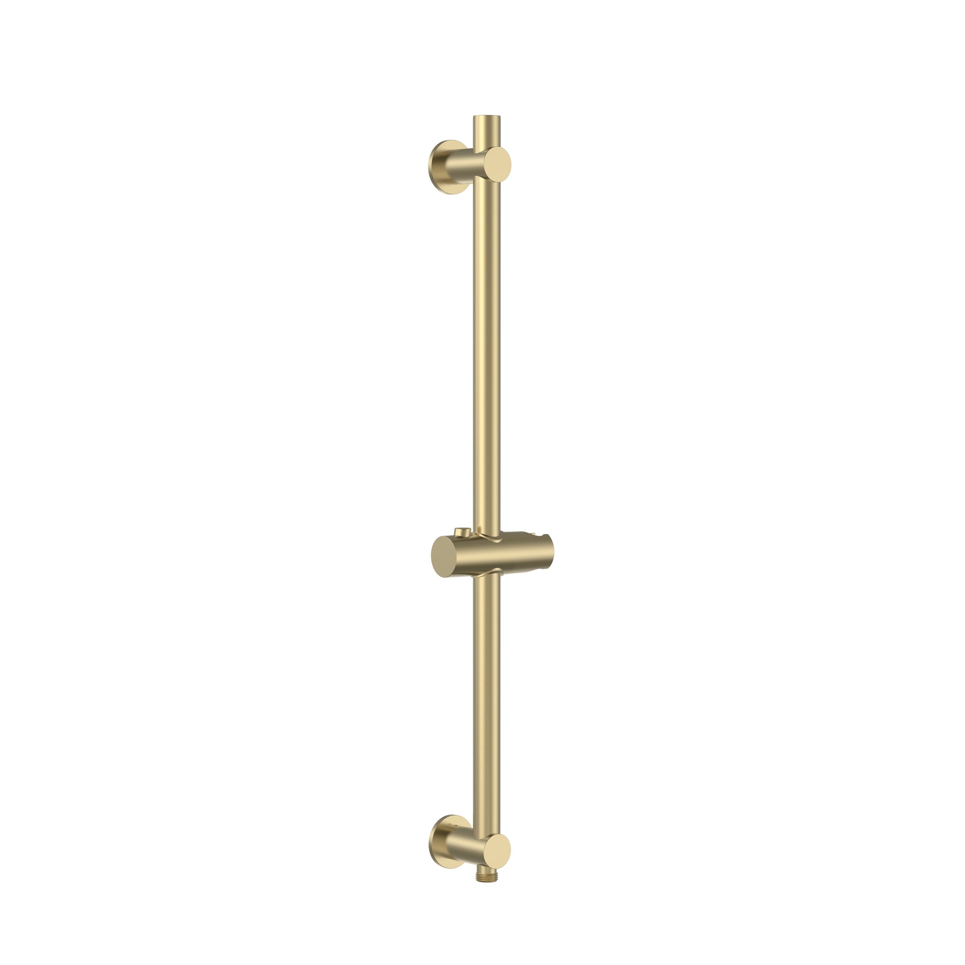 UNIFORMA DOUCHEGLIJSTANG - MET WATERAANSLUITING - 69 CM - GEBORSTELD GOUD (PVD)