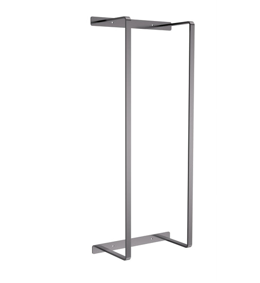 HANDDOEKREK - VERTICAAL - 67X28X14 CM - GUNMETAL