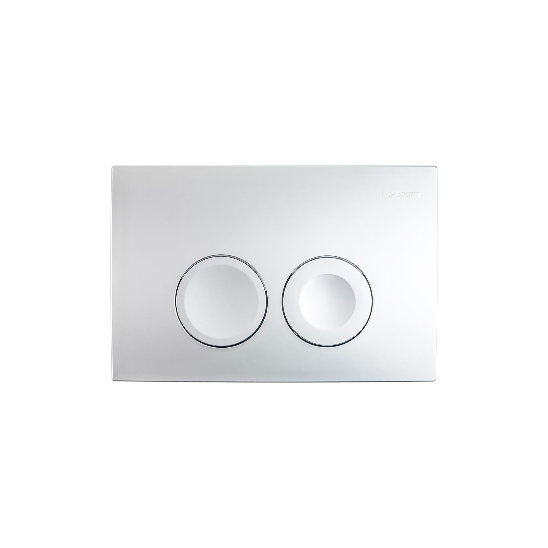 Geberit Delta 25 Bedieningspaneel - Glanzend Wit - Luxurysanitair
