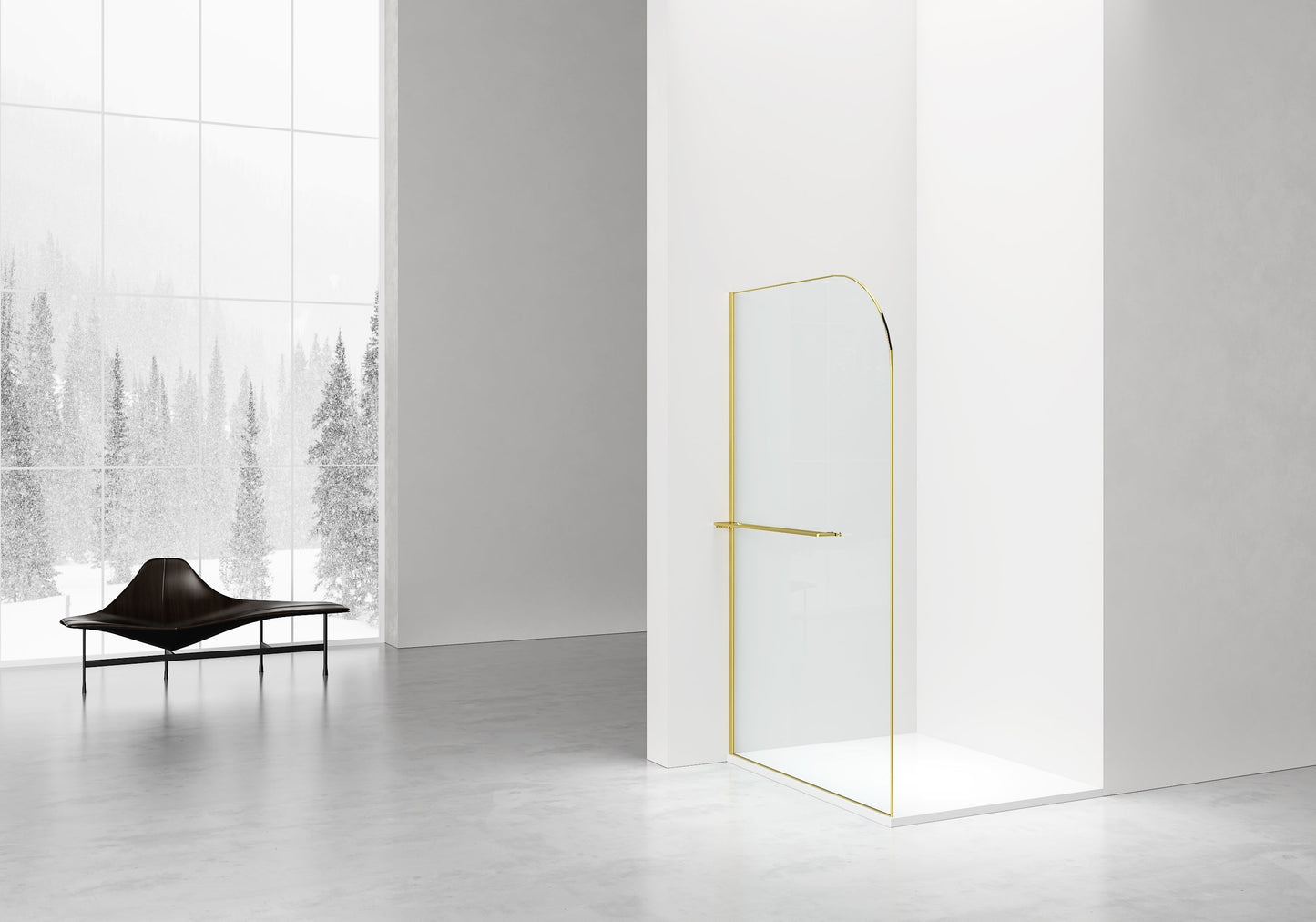 Geborsteld goud / 120X200 cm