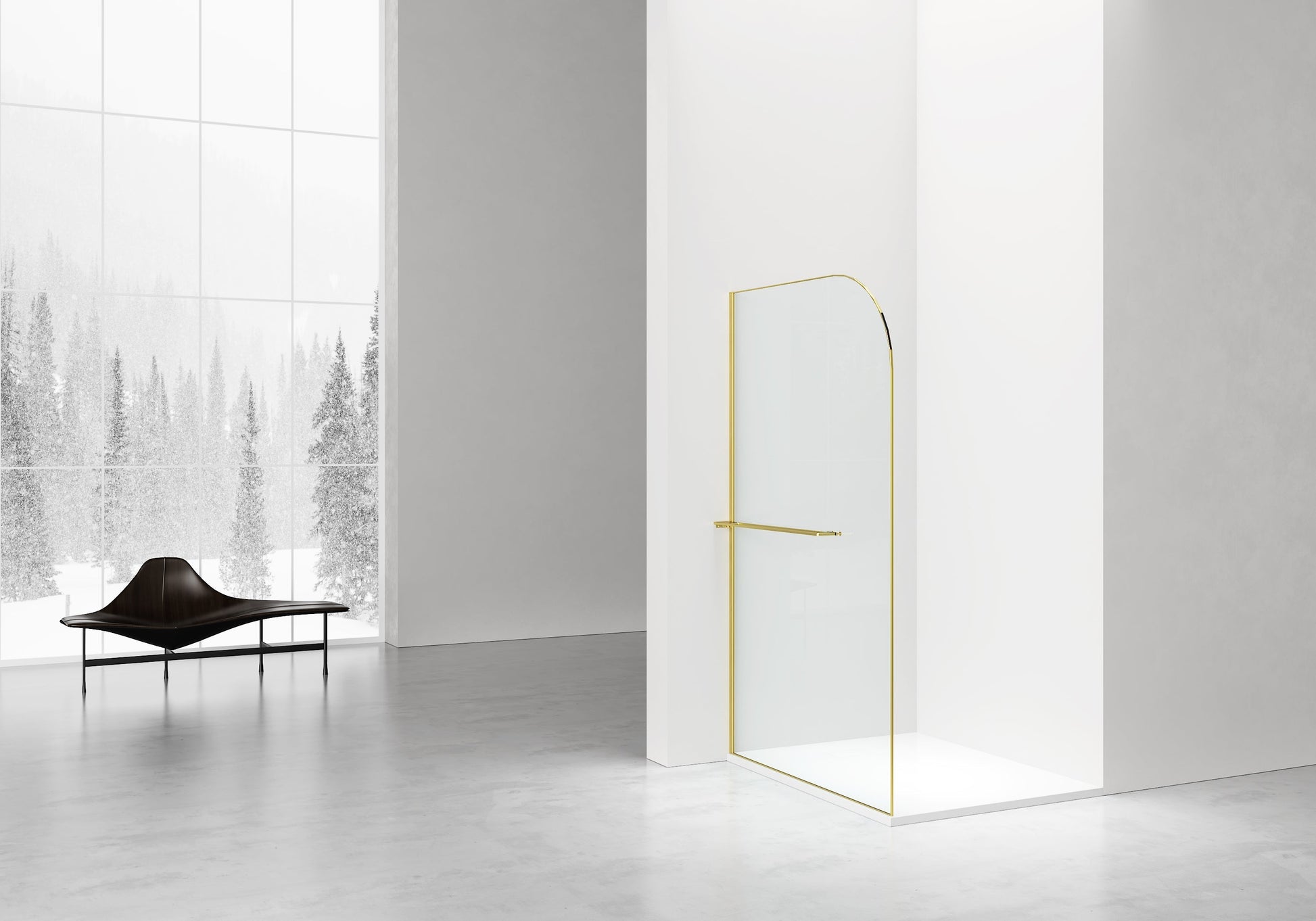 Geborsteld goud / 120X200 cm