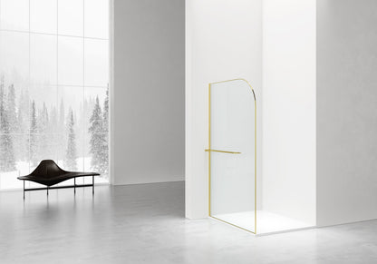 Geborsteld goud / 120X200 cm