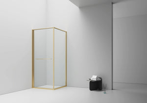 Geborsteld goud
