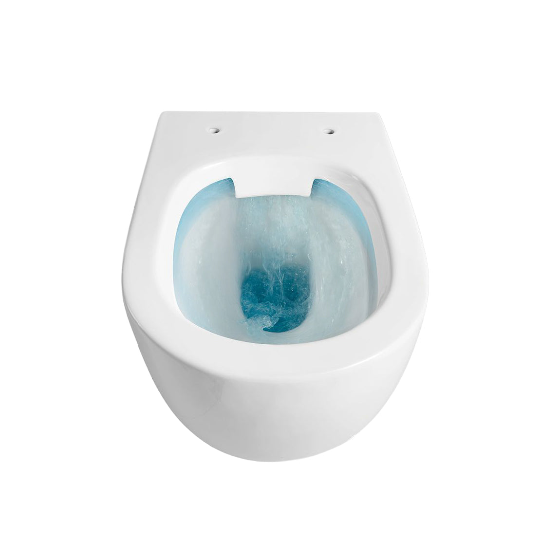 ALONI ECO HANGTOILET - RANDLOOS - MET ZITTING - DUROPLAST - SOFT CLOSE - QUICK RELEASE - COMPACT 49 CM - 36X36X49 CM - GLANZEND WIT