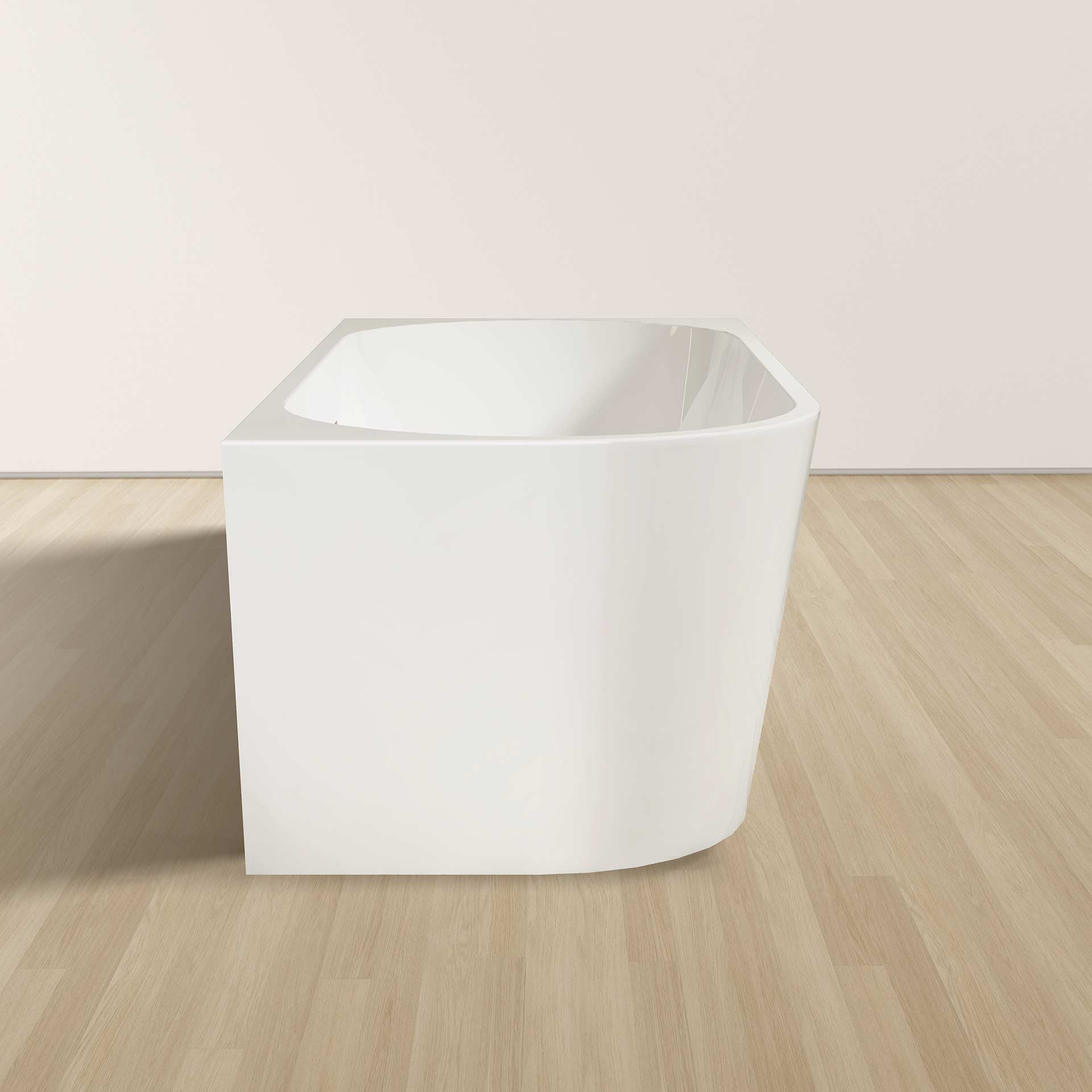 Aloni Hoekbad Links Met Afvoerset en Click Waste Acryl 170x78x58cm - Glanzend Wit - Luxurysanitair