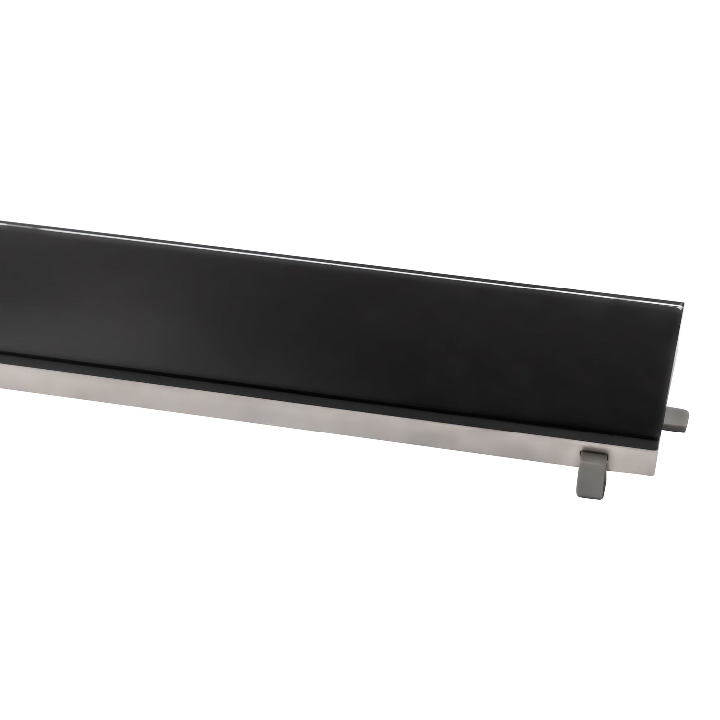 ALONI GLASROOSTER DOUCHEGOOT ZWART 100CM