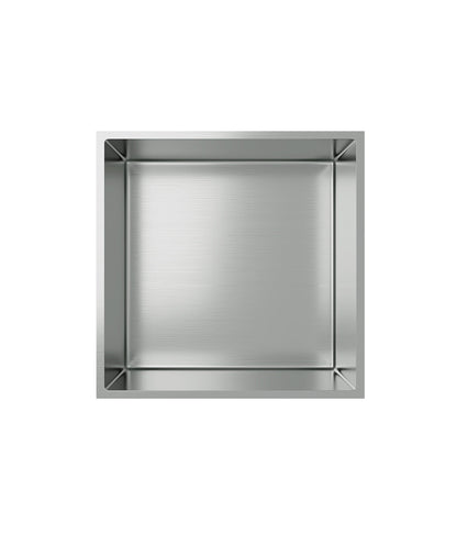 ALONI INBOUWNIS (300X300X100MM) - GEBORSTELD RVS
