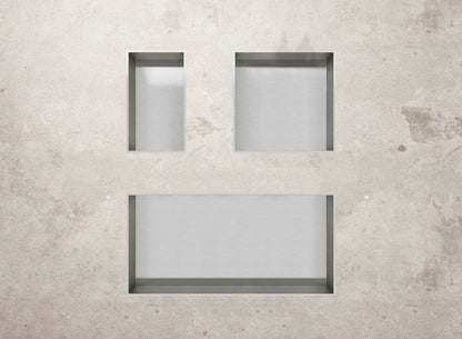 ALONI INBOUWNIS (300X600X100MM) - GEBORSTELD RVS