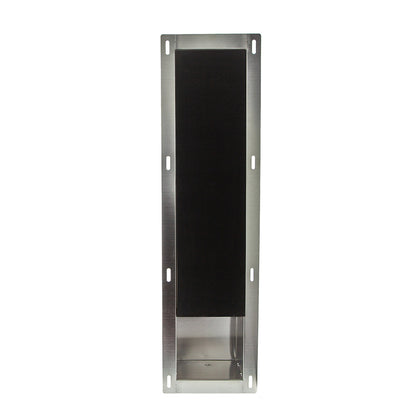ALONI INBOUW RESERVE ROLHOUDER RVS, EXCL. INZETSTUK (140X660X120MM)