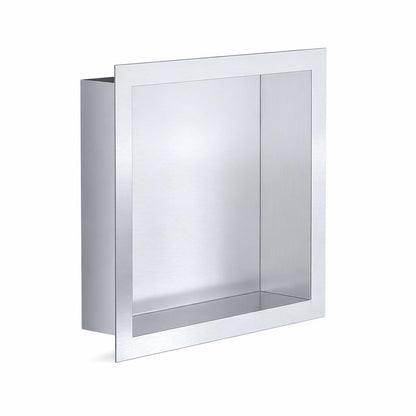Inbouw wcrolhouder RVS 74 x 19,5 x 12,1