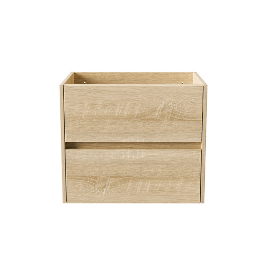 ALONI HAYAT WASTAFELONDERKAST - 2 LADES - SOFTCLOSE - GREEPLOOS - 59,5X50X45 CM - EIK