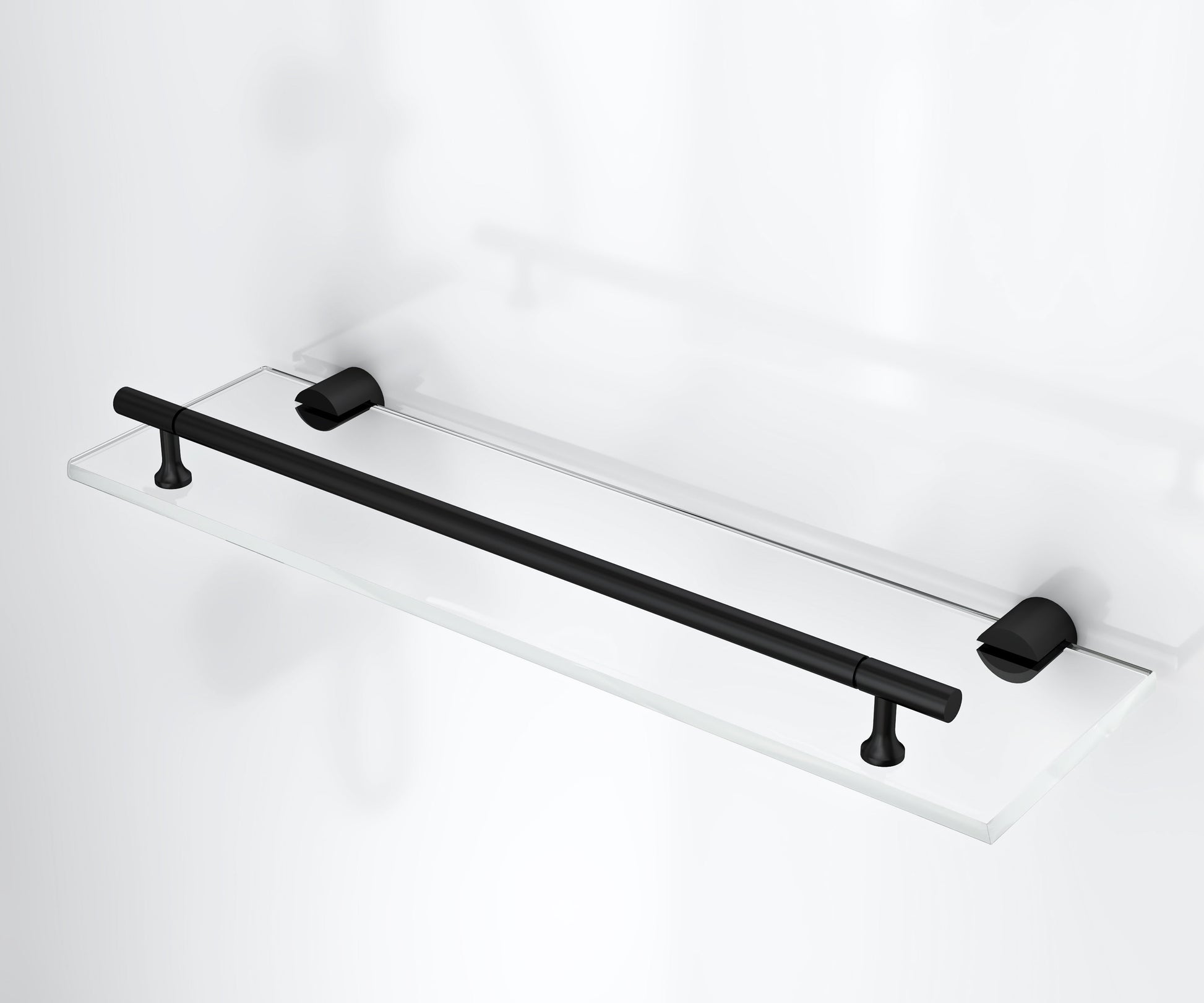 RIMO COMPLETE DOUCHECABINE MET DRAAIDEUR - OMKEERBAAR - 80X215X80 CM - MAT ZWART - HELDER GLAS
