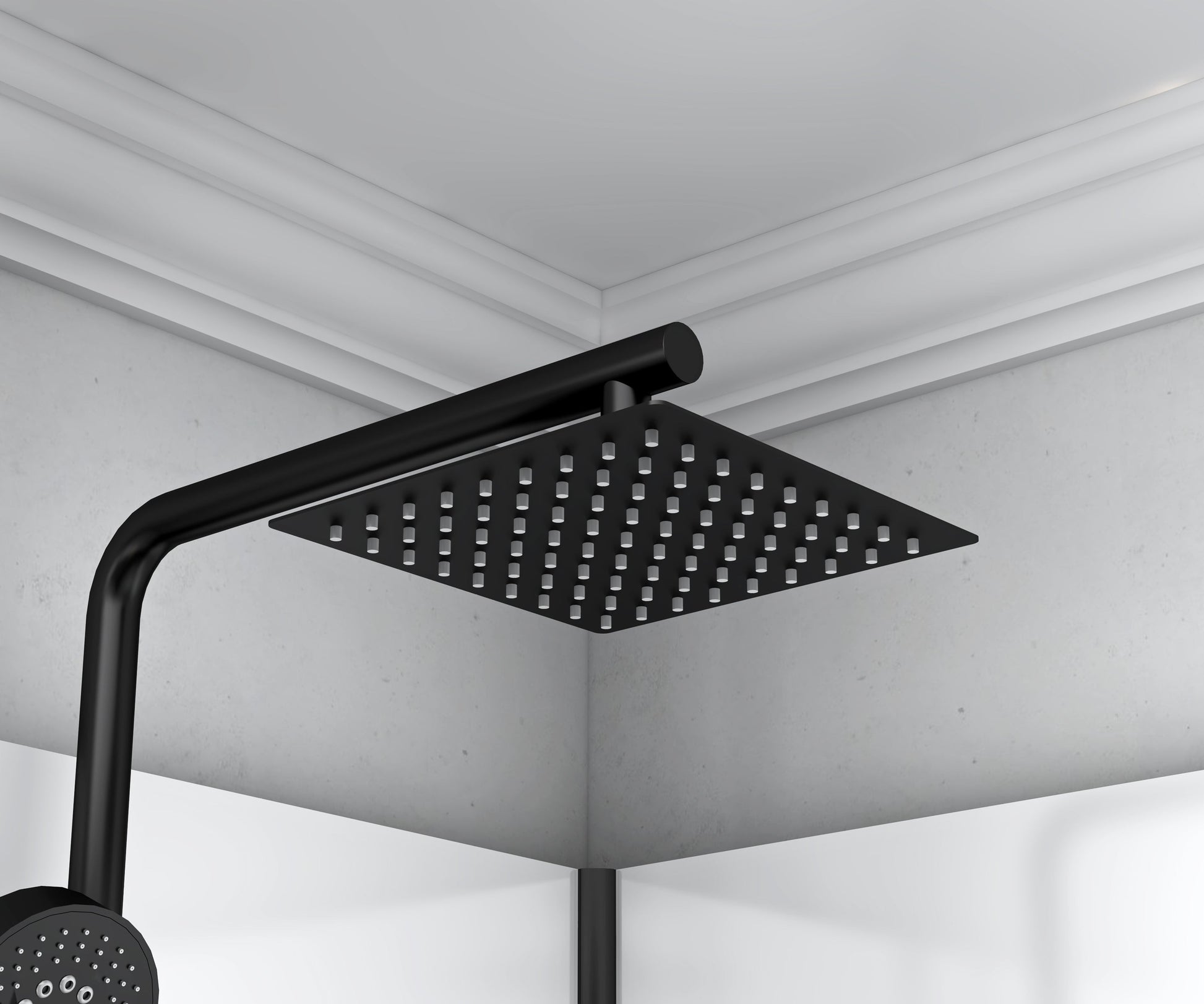 MARANI COMPLETE DOUCHECABINE MET SCHUIFDEUR - OMKEERBAAR - 110X225X80 CM - MAT ZWART - GRIJS ROOKGLAS