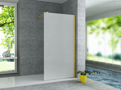 Douchewand Inloopdouche melk glas 160 x 200