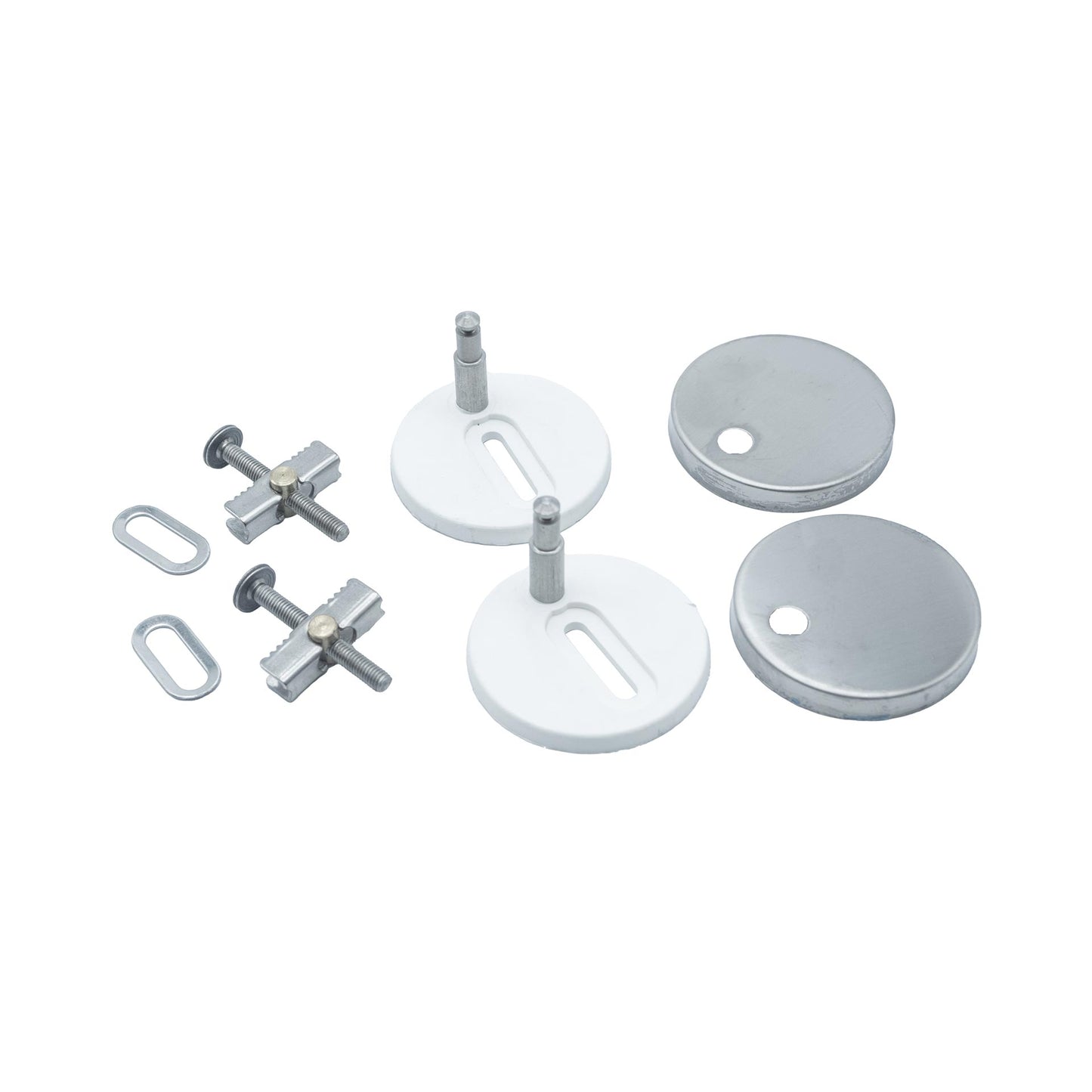 Aloni WC-Zitting Inox Montageset - Luxurysanitair
