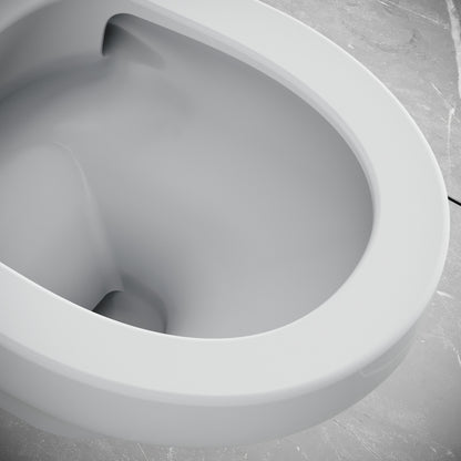 CREAVIT NESS HANGTOILET - TORNADO FLUSH - RANDLOOS - ZONDER ZITTING - GLANZEND WIT