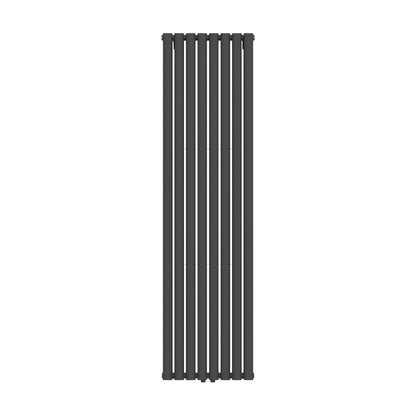 VERTI OVAAL RADIATOR - 1800X480 - DUBBEL - 2X8 ELEMENTEN - 1640W - MAT ZWART