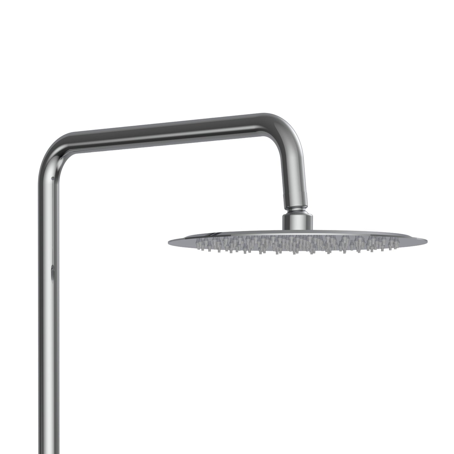 ALONI OPTIMA RONDO REGENDOUCHESET - THERMOSTATISCH - OPBOUW - COOL TOUCH - BELGAQUA - CHROOM