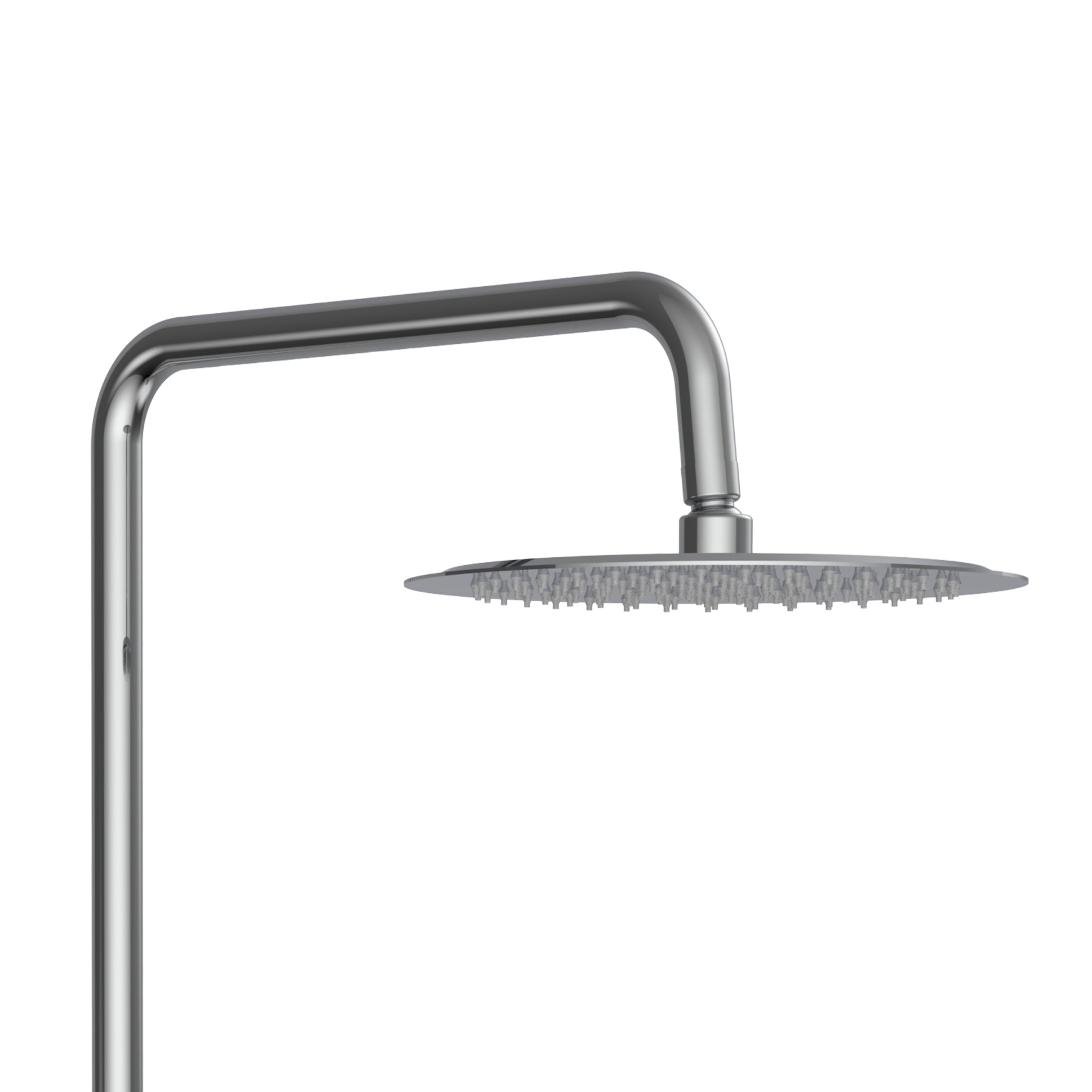 ALONI OPTIMA RONDO REGENDOUCHESET - THERMOSTATISCH - OPBOUW - COOL TOUCH - BELGAQUA - CHROOM