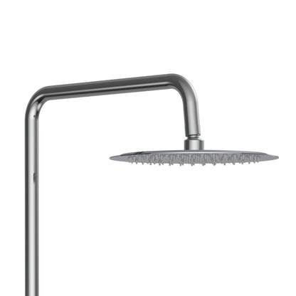 ALONI OPTIMA RONDO REGENDOUCHESET - THERMOSTATISCH - OPBOUW - COOL TOUCH - BELGAQUA - CHROOM