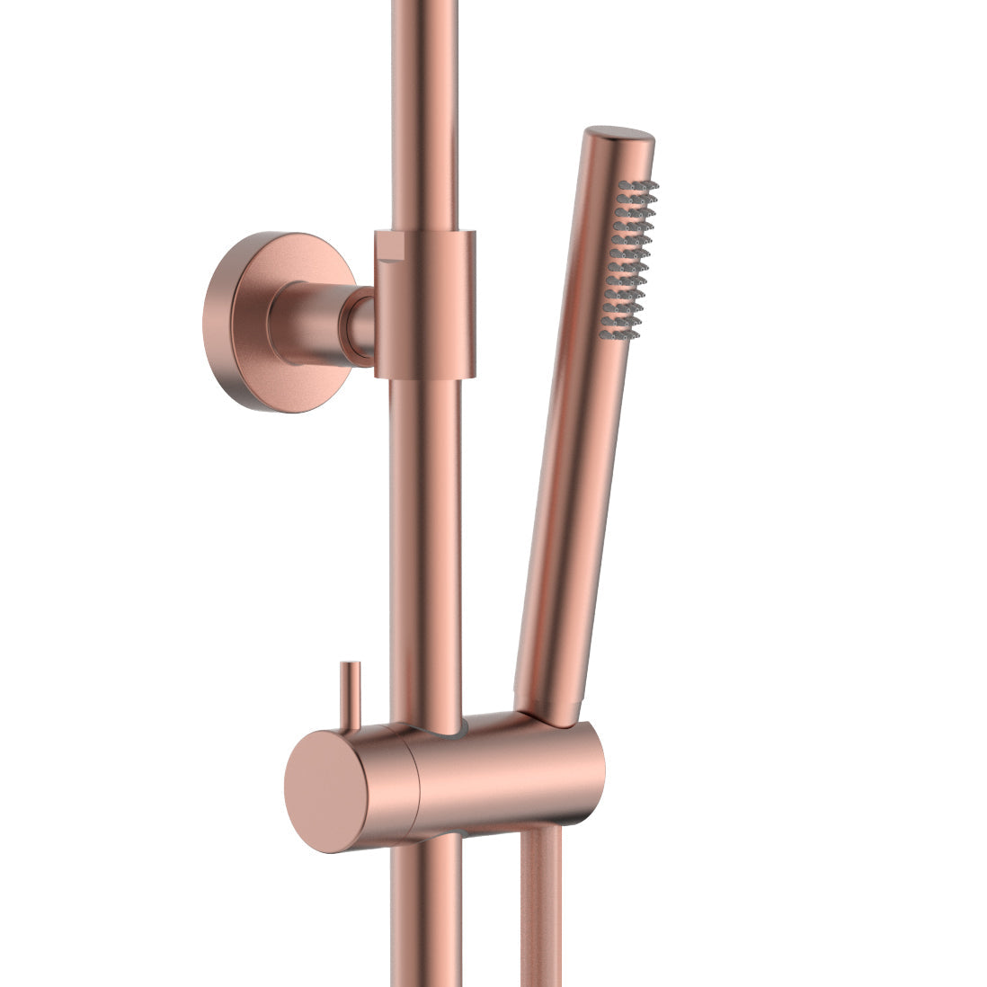 ALONI OPTIMA RONDO REGENDOUCHESET - THERMOSTATISCH - OPBOUW - COOL TOUCH - BELGAQUA - GEBORSTELD KOPER (PVD)