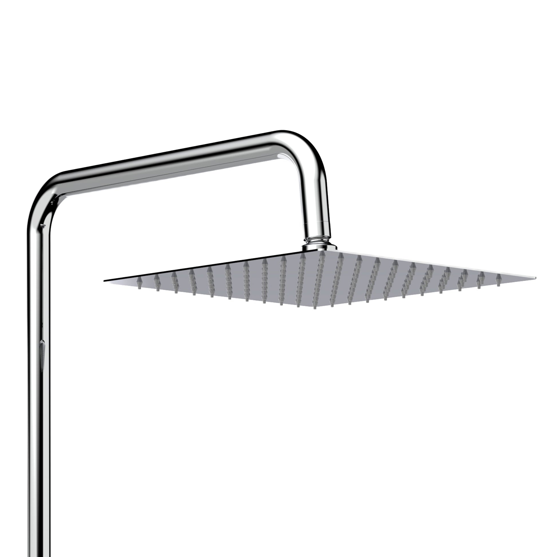 ALONI OPTIMA QUADRO REGENDOUCHESET - THERMOSTATISCH - OPBOUW - COOL TOUCH - BELGAQUA - CHROOM