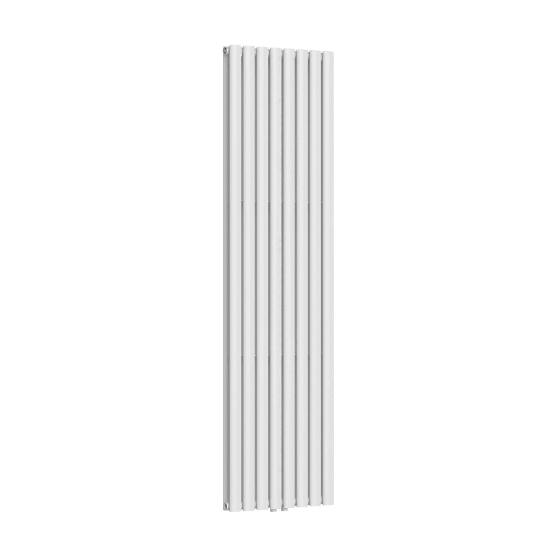 VERTI OVAAL RADIATOR - 1800X480 - DUBBEL - 2X8 ELEMENTEN - 1640W - WIT
