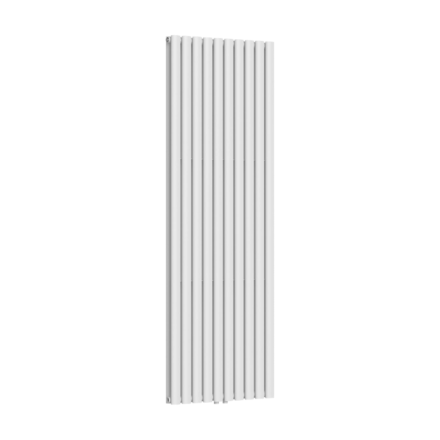VERTI OVAAL RADIATOR - 1800X600 - DUBBEL - 2X10 ELEMENTEN - 2050W - GLANZEND WIT