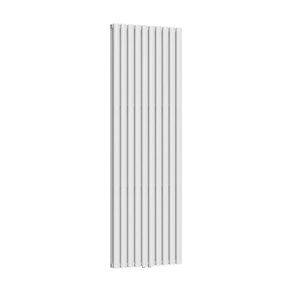 VERTI OVAAL RADIATOR - 1800X600 - DUBBEL - 2X10 ELEMENTEN - 2050W - GLANZEND WIT